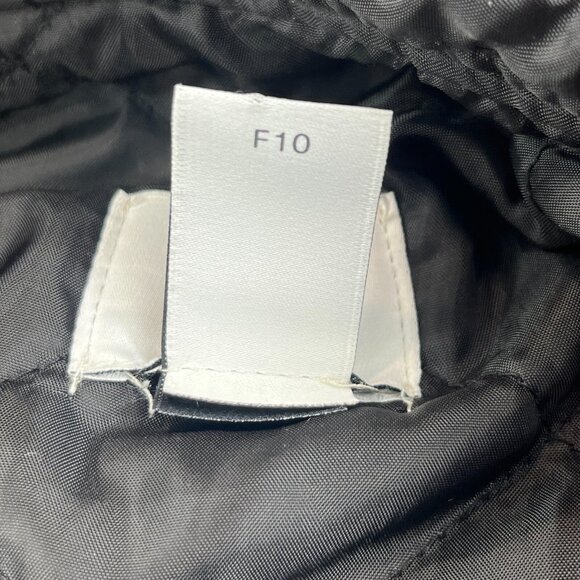 H&M Shacket Jacket Mens Medium Red Beige Buffalo Plaid Flannel Quilted Lined - Picture 11 of 12